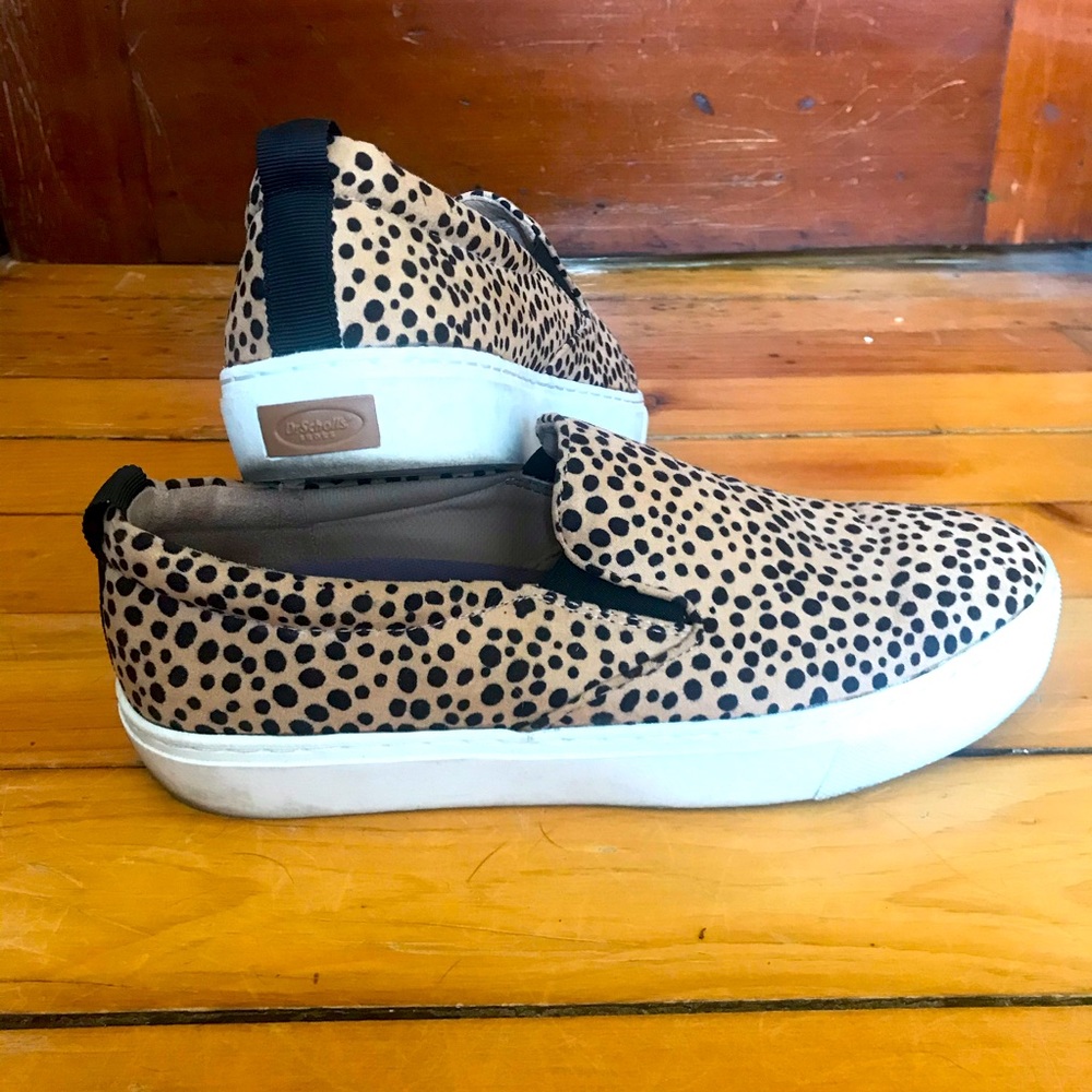 Cheetah print slip-on